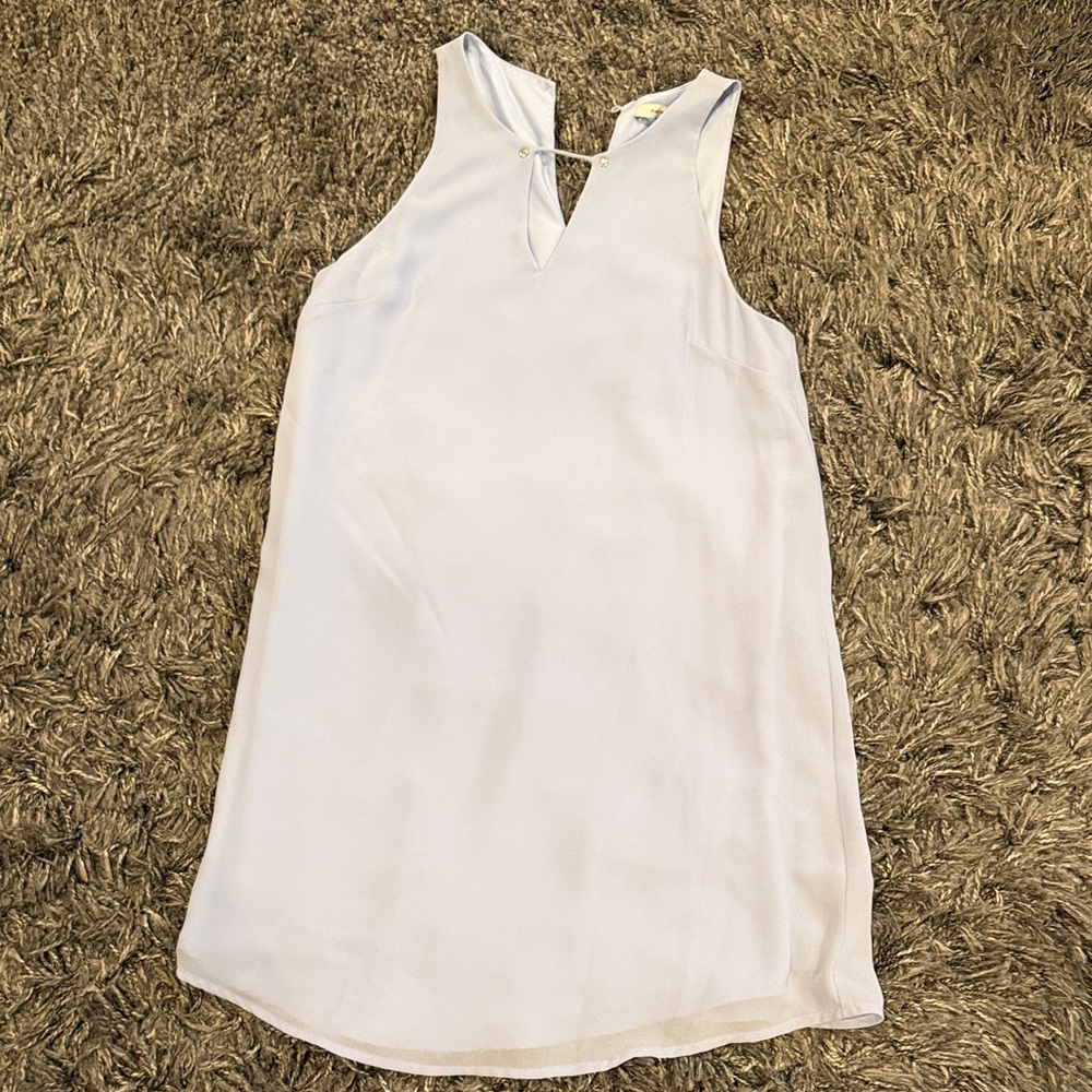 Blue Sleeveless Dress